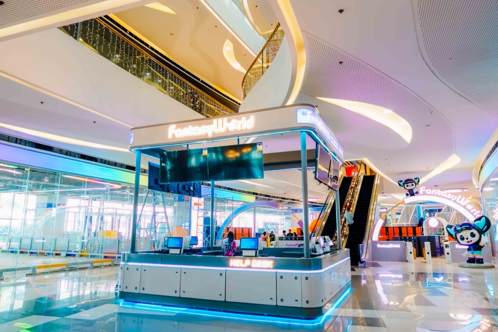 FantasyWorld indoor playground at SM Seaside City Cebu