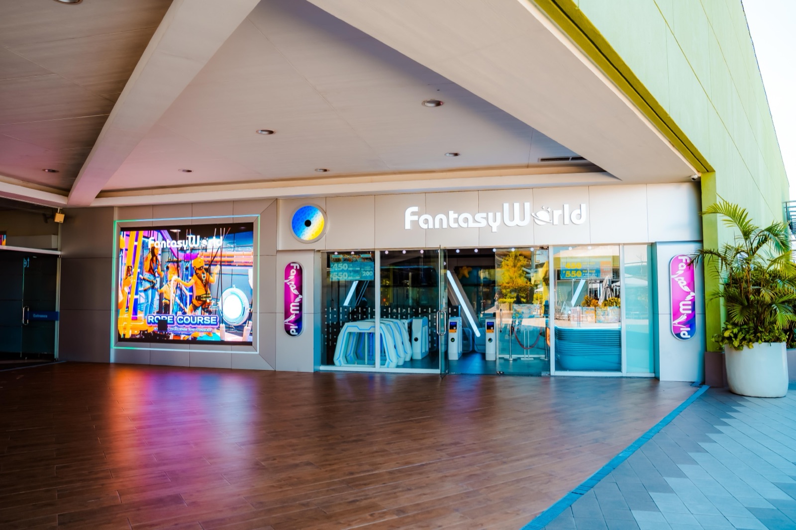 FantasyWorld indoor playground at the Sky Terrace of SM City Baguio