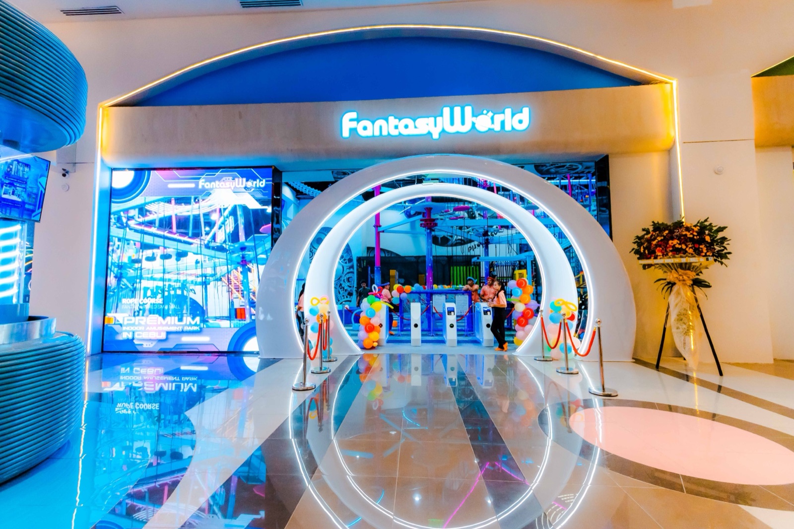 FantasyWorld indoor playground at SM J Mall in Mandaue, Cebu