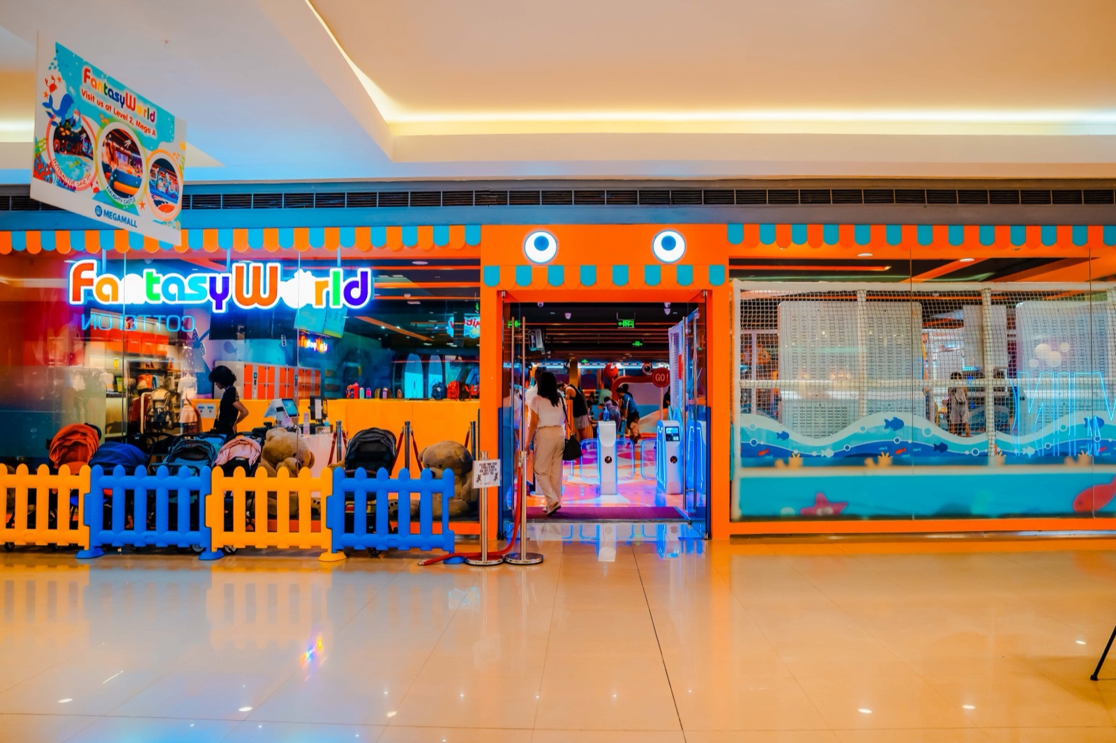 FantasyWorld indoor playground at SM Megamall, Mandaluyong