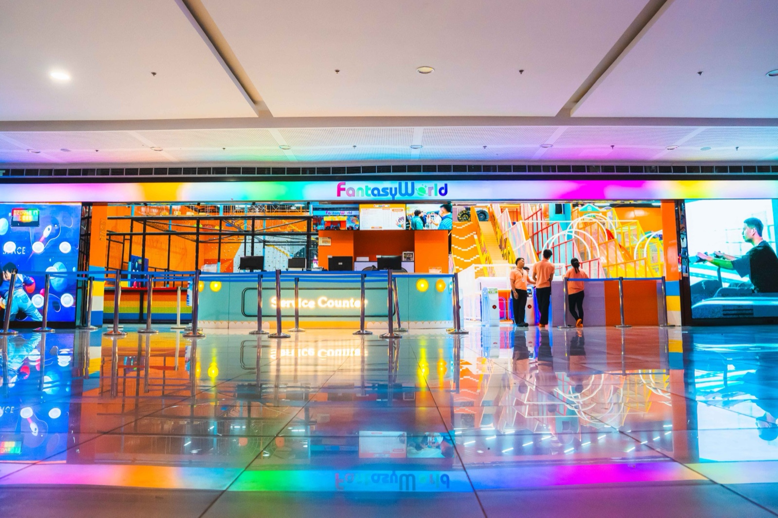 FantasyWorld indoor playground at SM City Fairview, Quezon City
