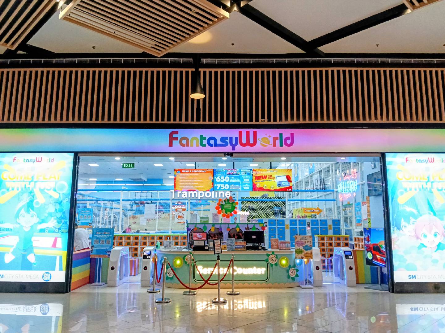 FantasyWorld indoor playground at SM City Sta Mesa