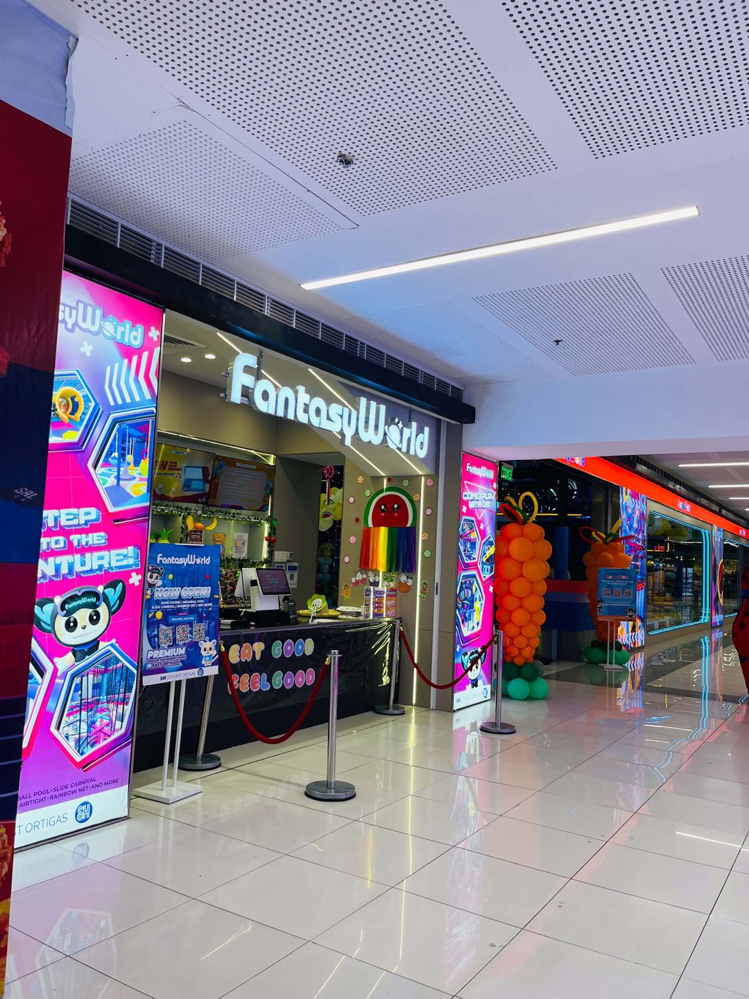 FantasyWorld indoor playground at SM East Ortigas, Pasig