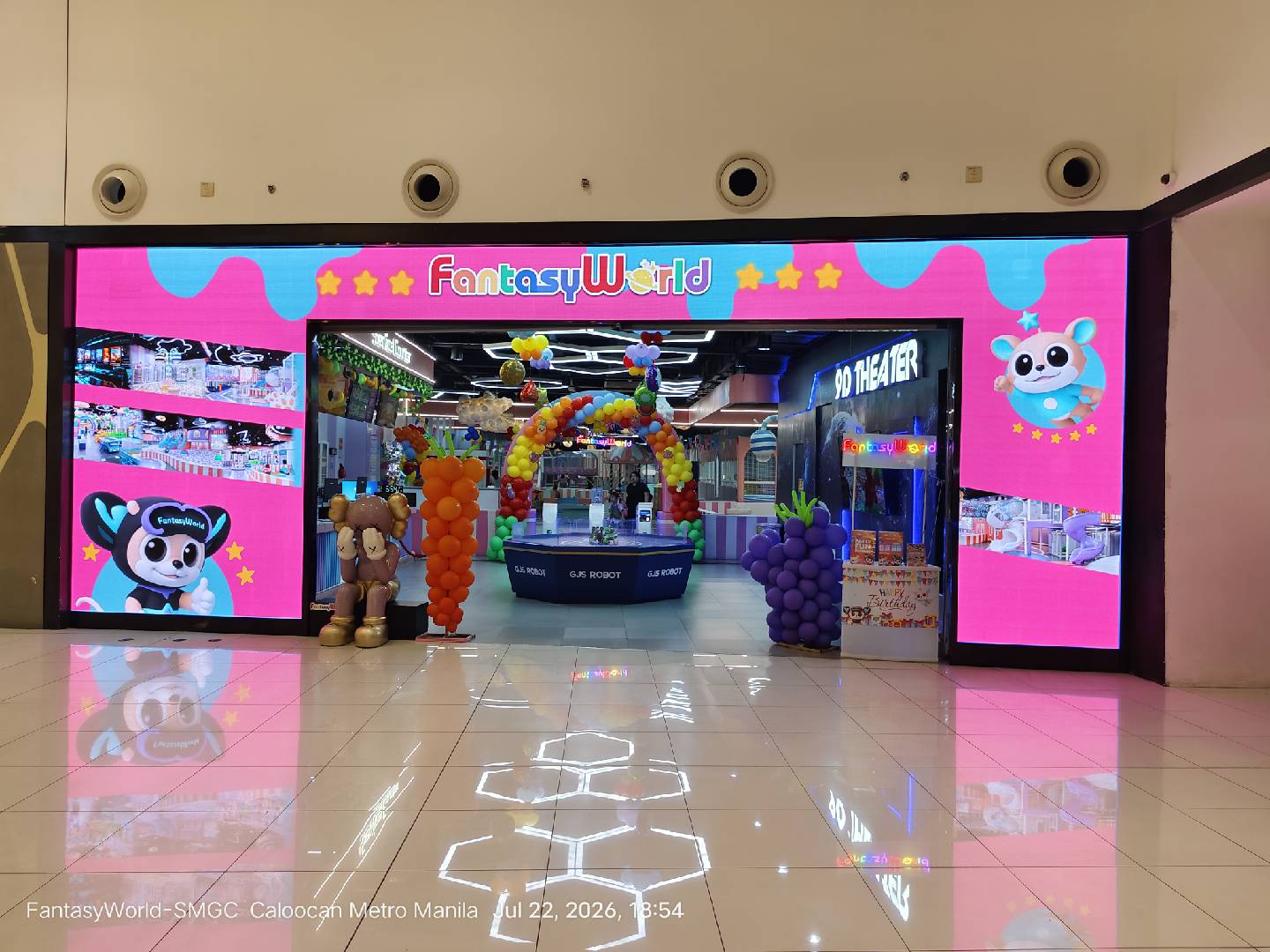 FantasyWorld indoor playground at SM City Grand Central, Caloocan