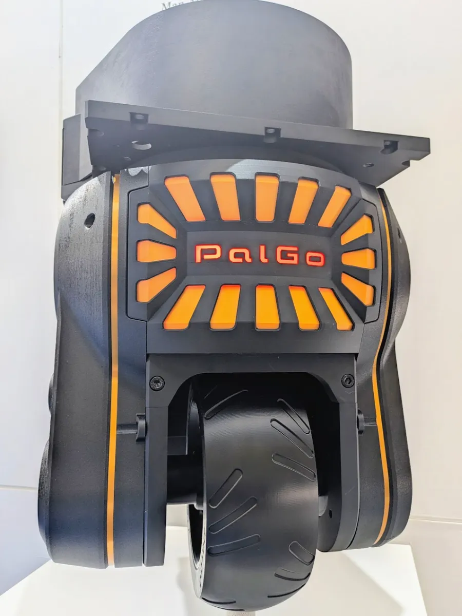 Design mock-up of the high-load PalGo&trade; active caster