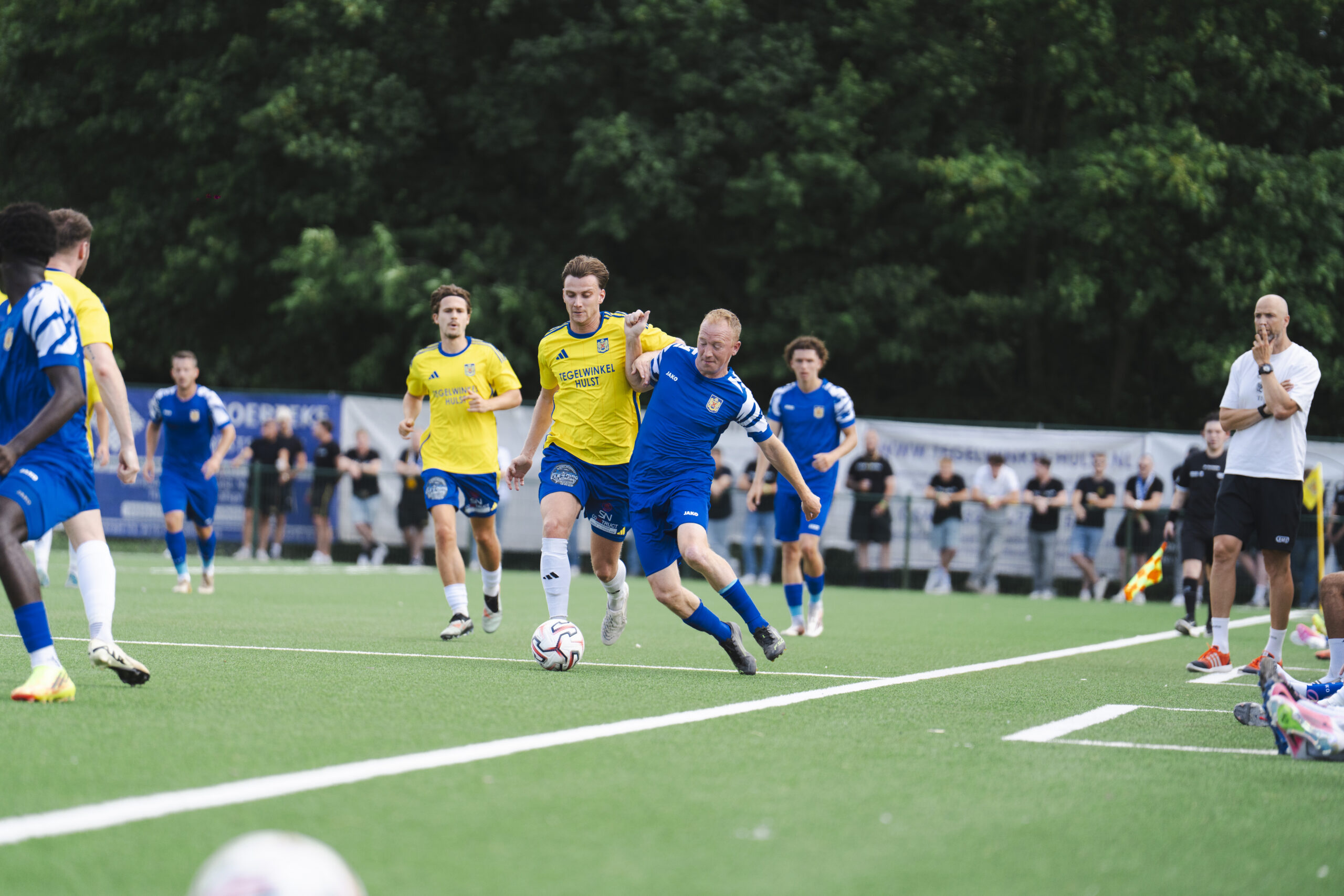 SK Beveren aanval tegen KSK