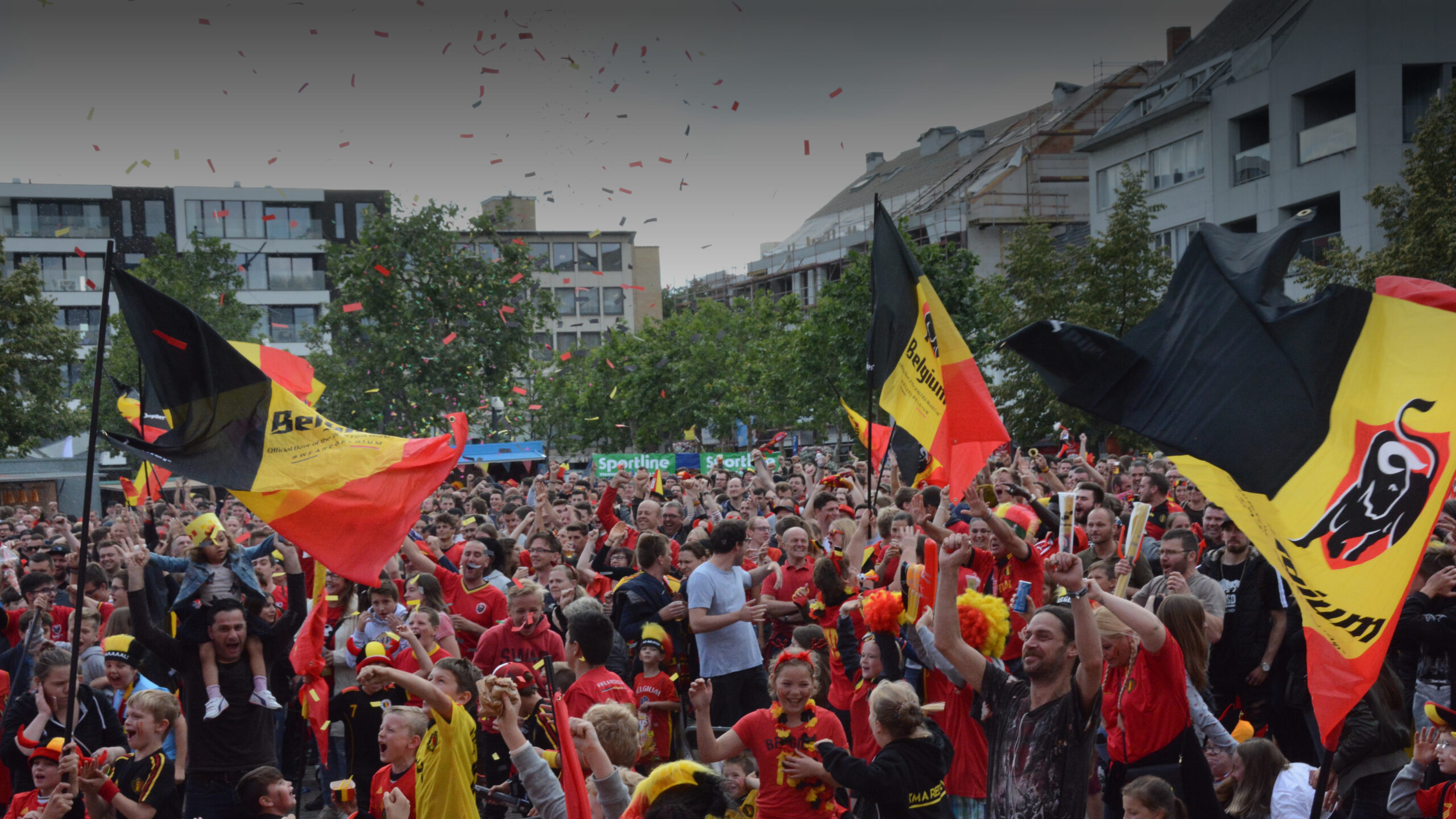 Volg het EK 2024 op de grote markt in Beveren!