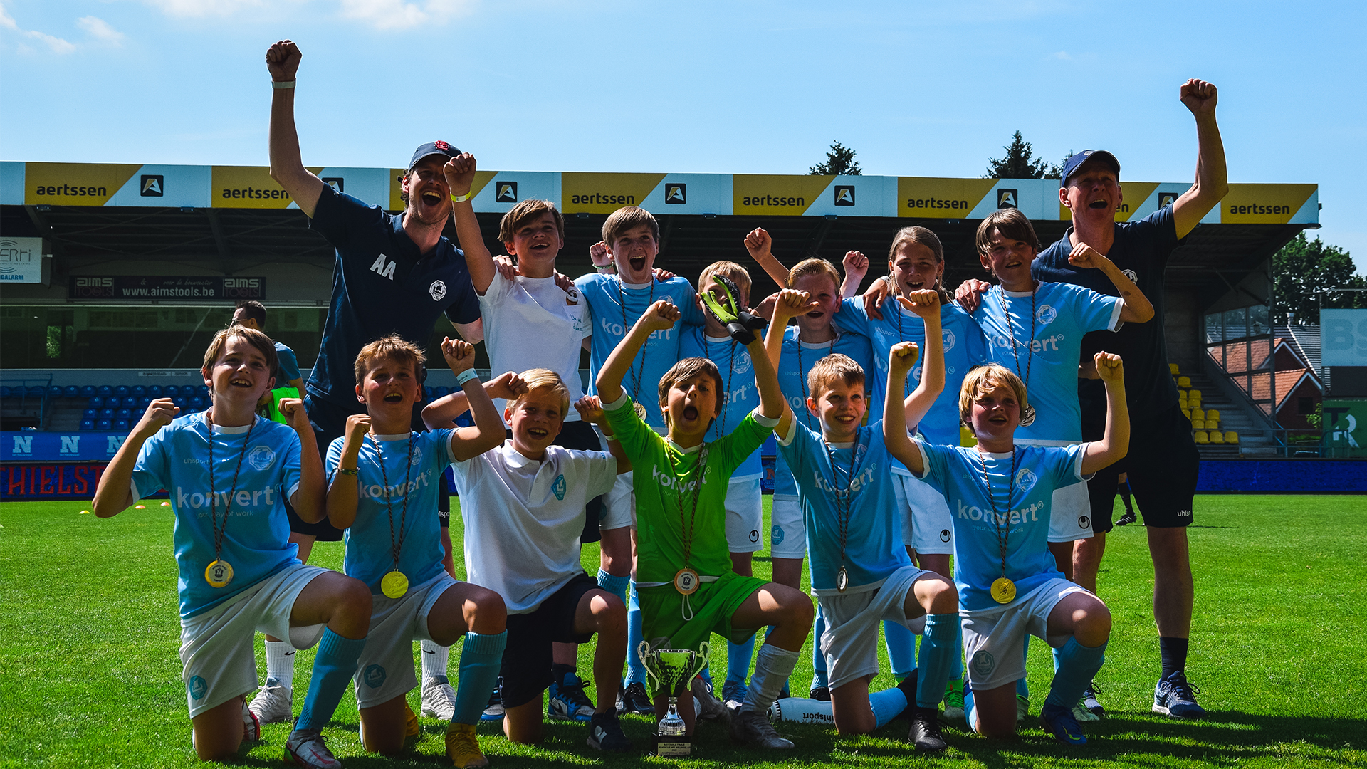 Nationale finales Jeugdcup 2024 in Freethielstadion