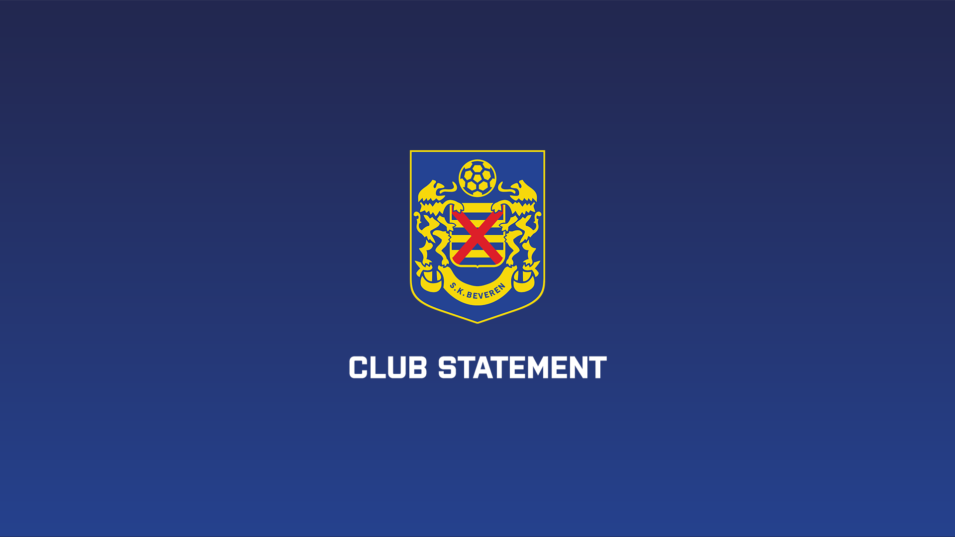 Club statement