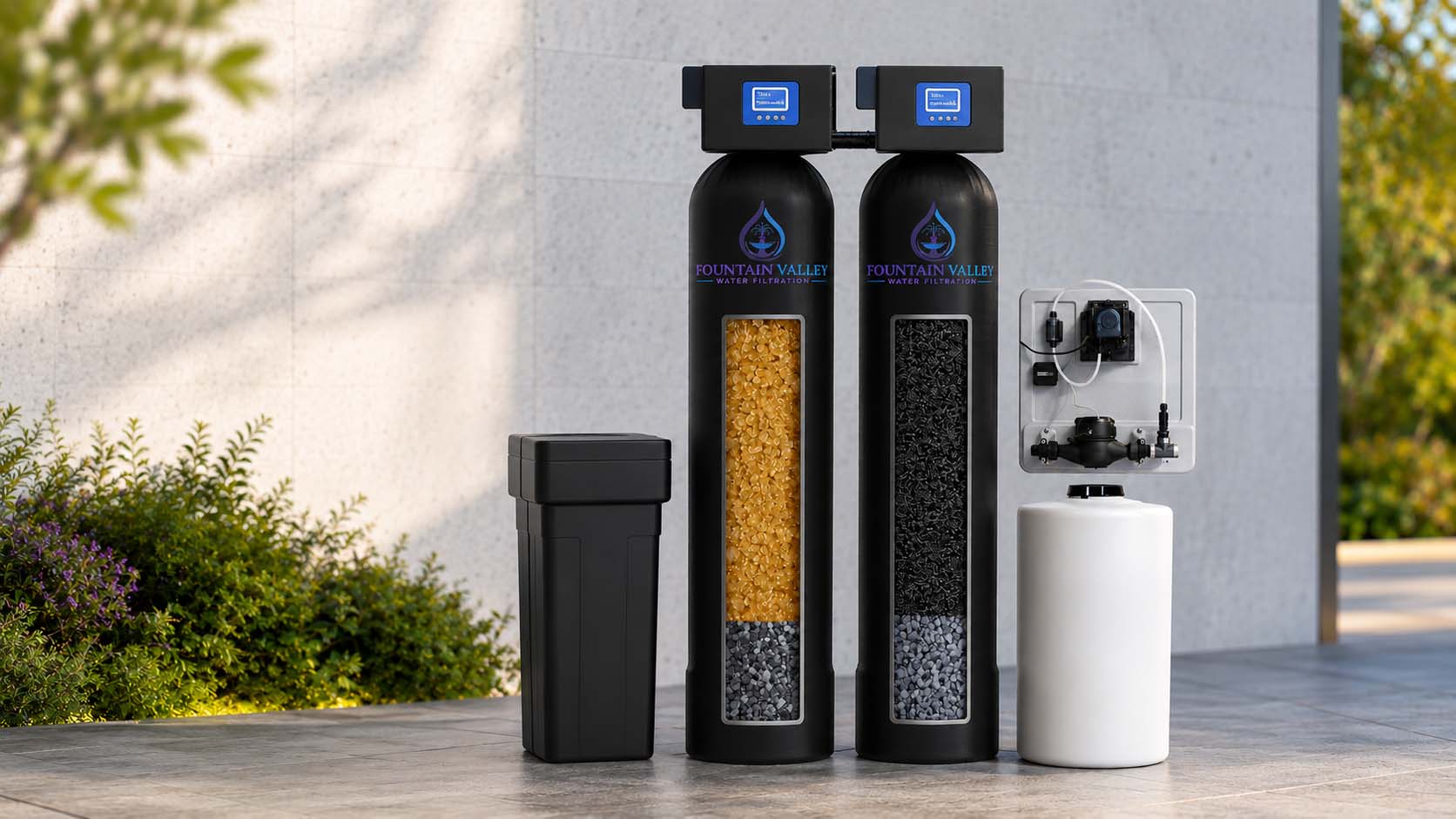 Iron and sulfur removal in Fountain Valley