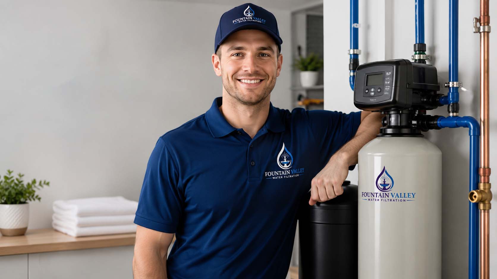 Water filtration services in Fountain Valley