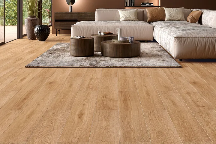 Sol stratifié Alsaflooring, décor chêne Tanger