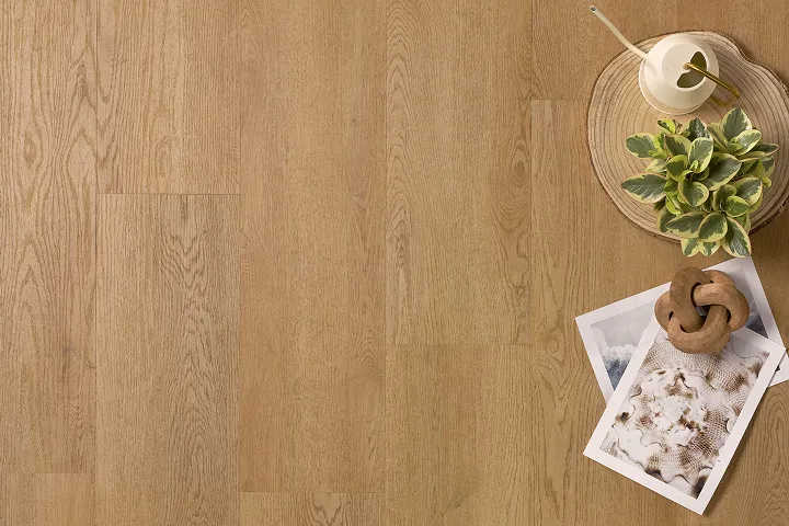 Sol vinyle Alsaflooring, décor Polynésie