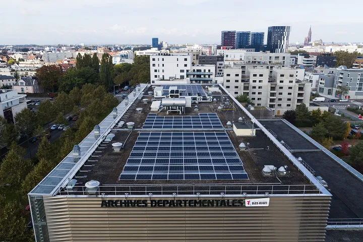 Toiture photovoltaïque équipée par Voltec Solar
