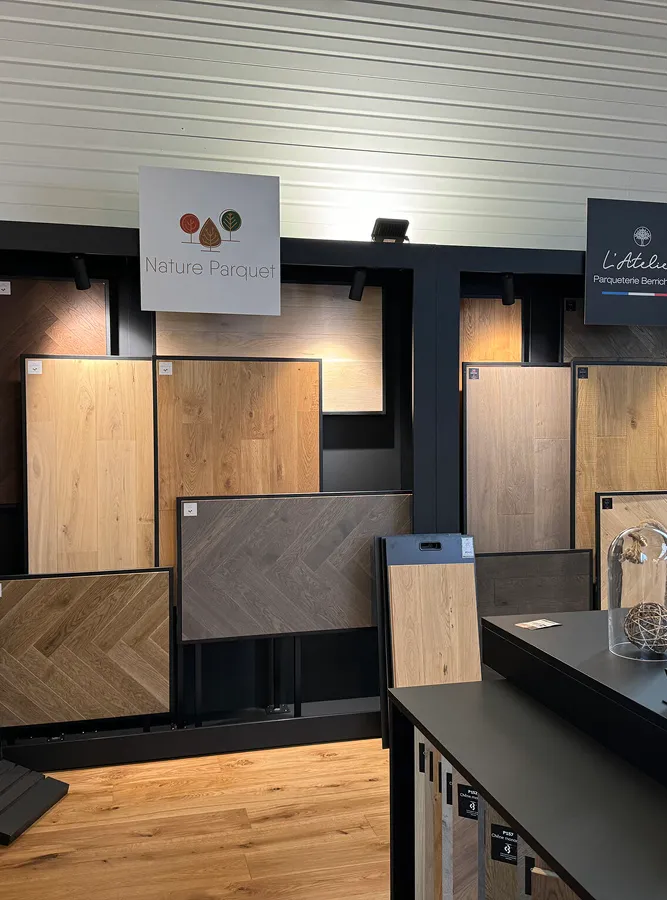 Showroom de présentation des revêtements de sol