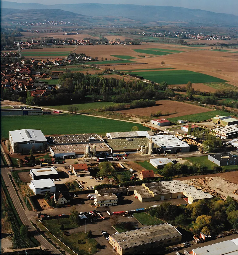 L'usine de revêtement de sol stratifié de Marlenheim