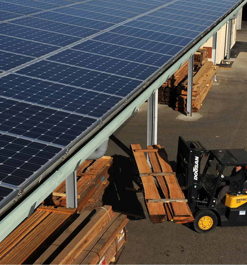 Ligne de fabrication de panneaux photovoltaïques Voltec Solar