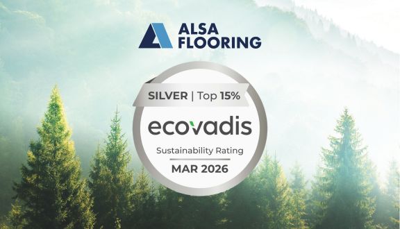 Alsalooring obtient la médaille Silver EcoVadis 2026