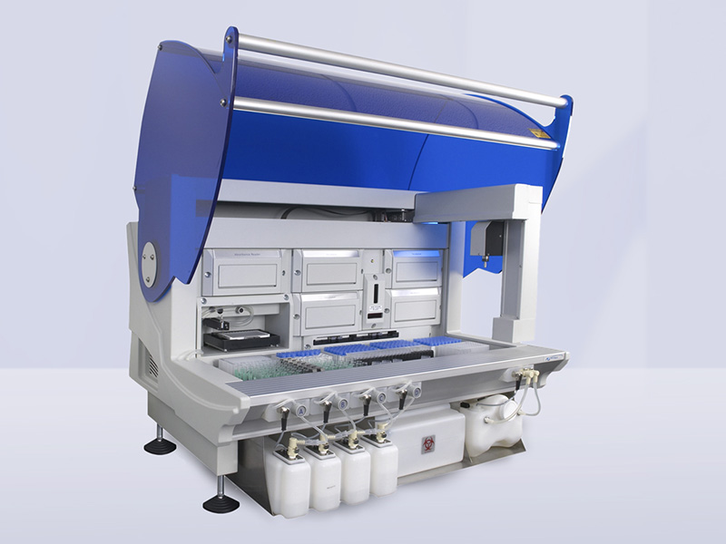 DYNEX DSX vollautomatisches ELISA-Testsystem für Pipettieren, Inkubieren, Waschen, Auslesen und Auswerten von ELISA-Tests