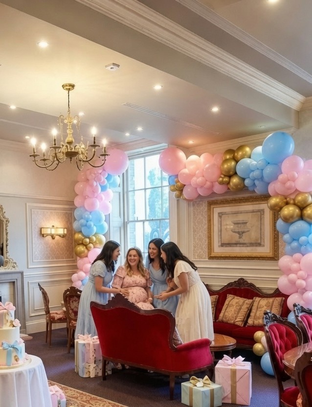 Baby shower afternoon tea at The Bulkeley