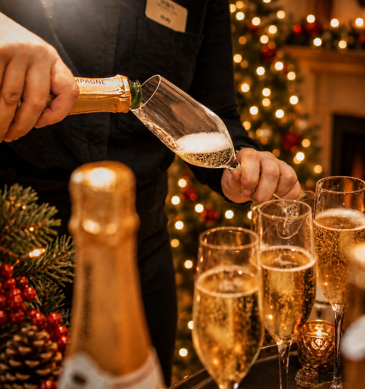 New Year's Eve celebrations at The Bulkeley Hotel, Beaumaris