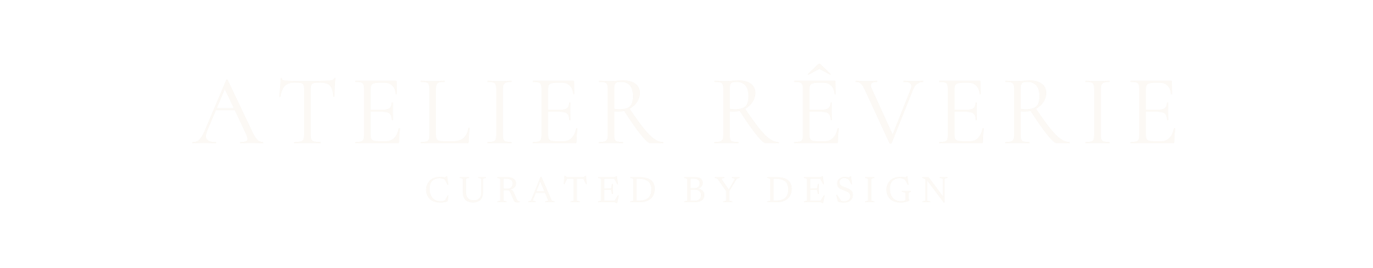 Atelier Rêverie, curated by design