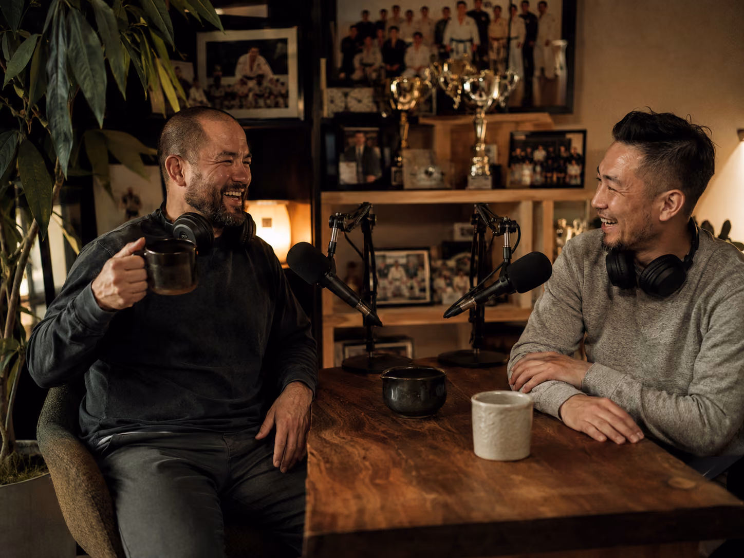 Studio owners learning together at a workshop