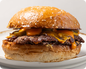 Hot Smash Burger von Higgi’s Burger