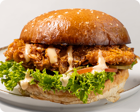 Crispy Chicken Burger von Higgi’s Burger