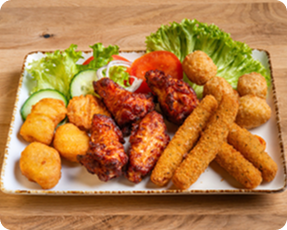 Fingerfoodbox von Higgi’s Burger