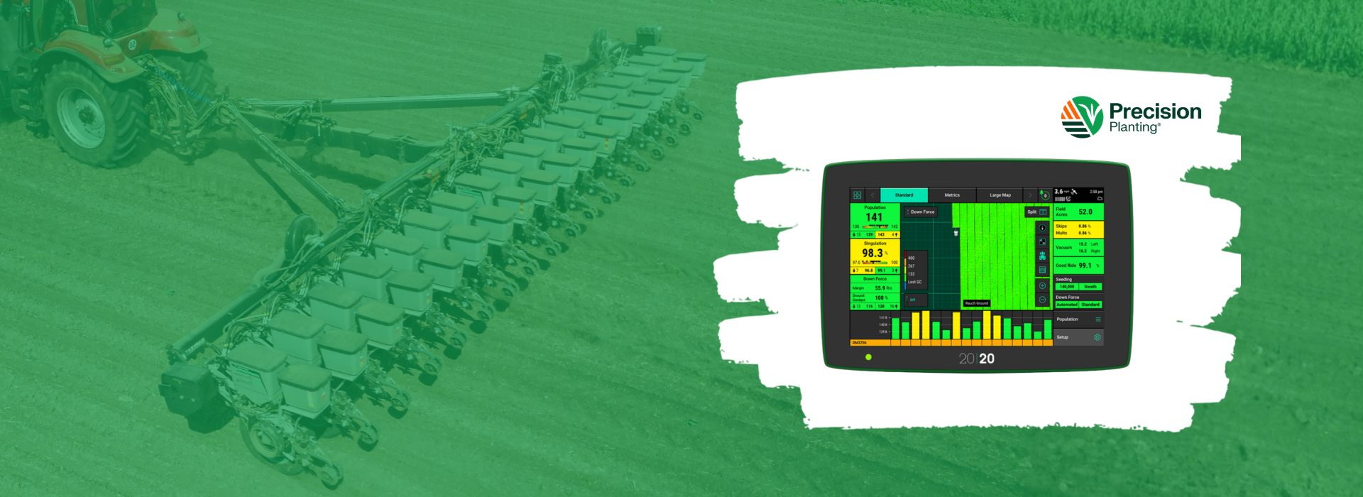 Monitorizarea Precision Planting