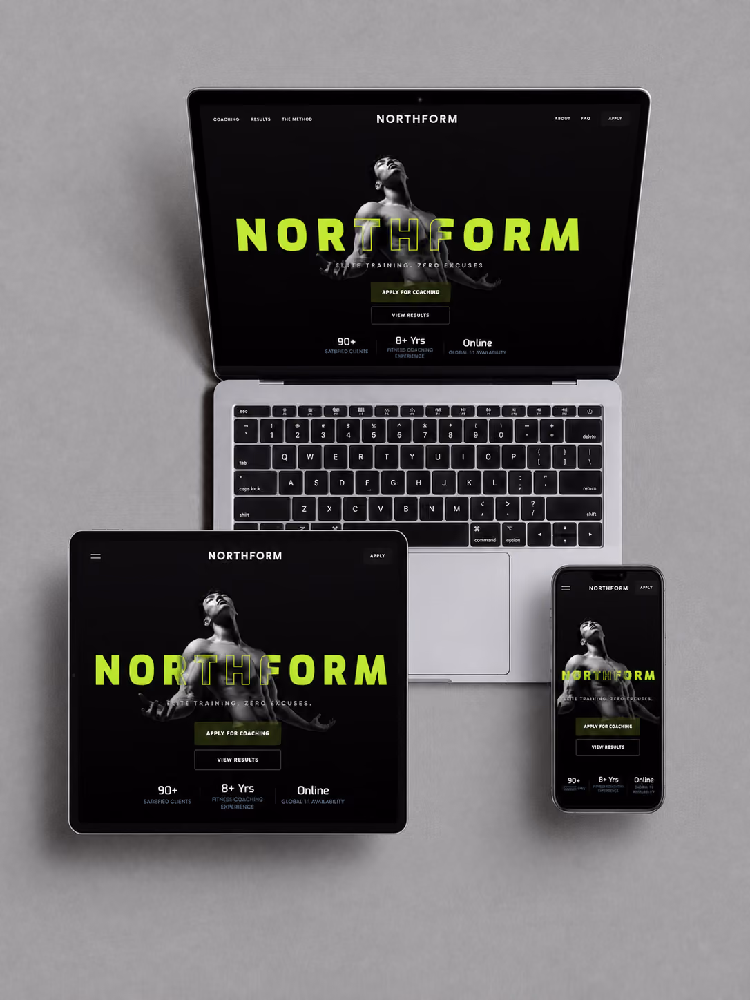 Northform Performance executive coaching website