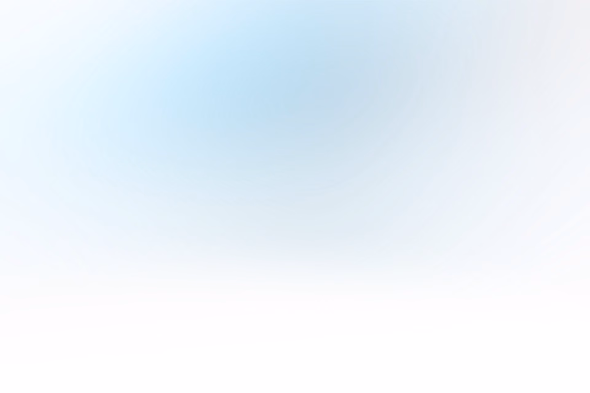 light blue gradient blur element