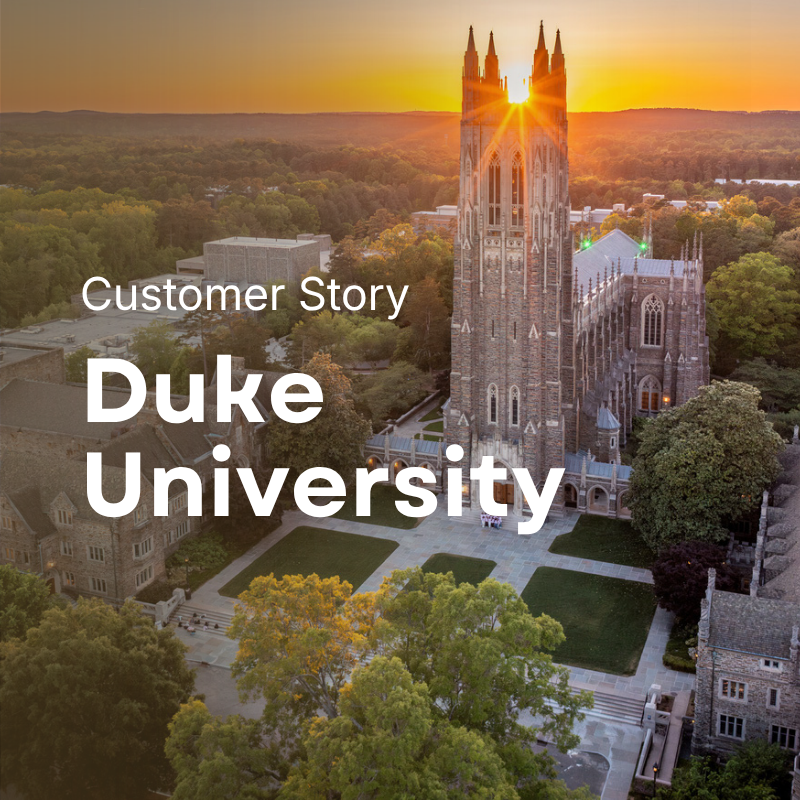 Duke University Sees the Full Student Support Journey