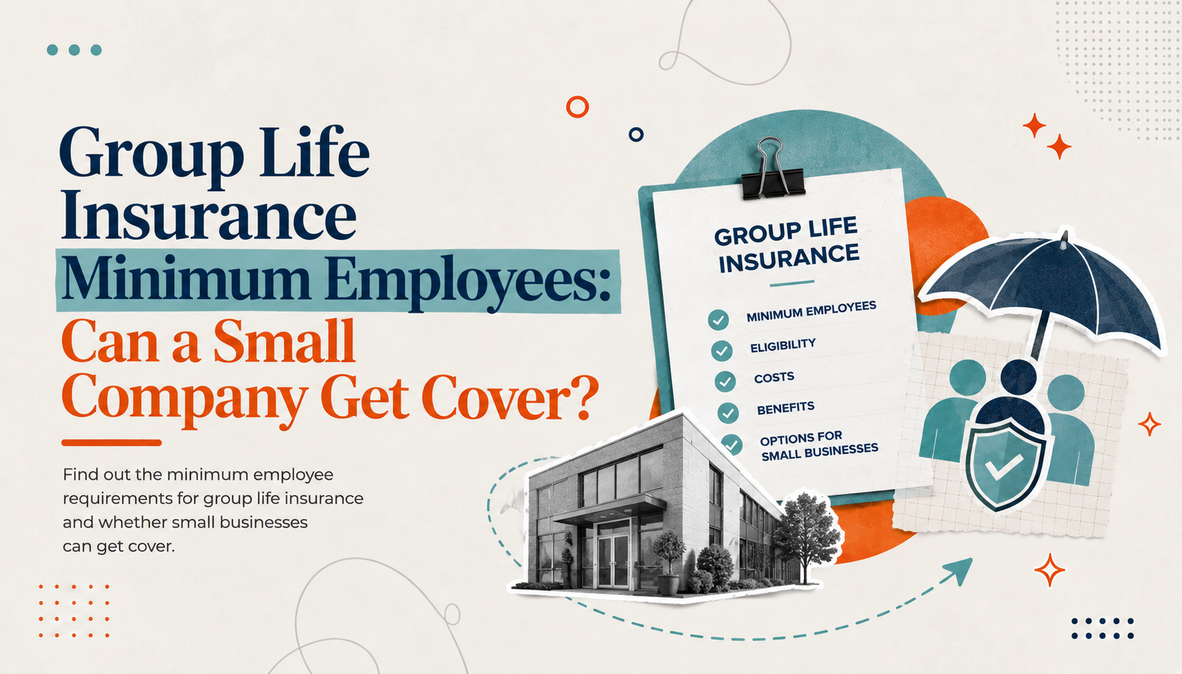 Group life insurance minimum employees explained