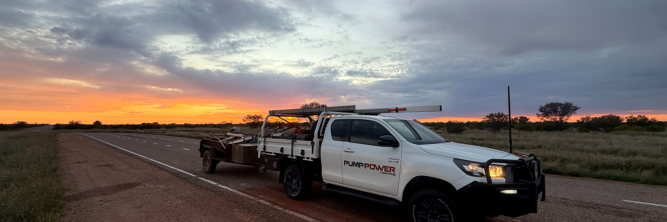 Pump and Power car service on duty