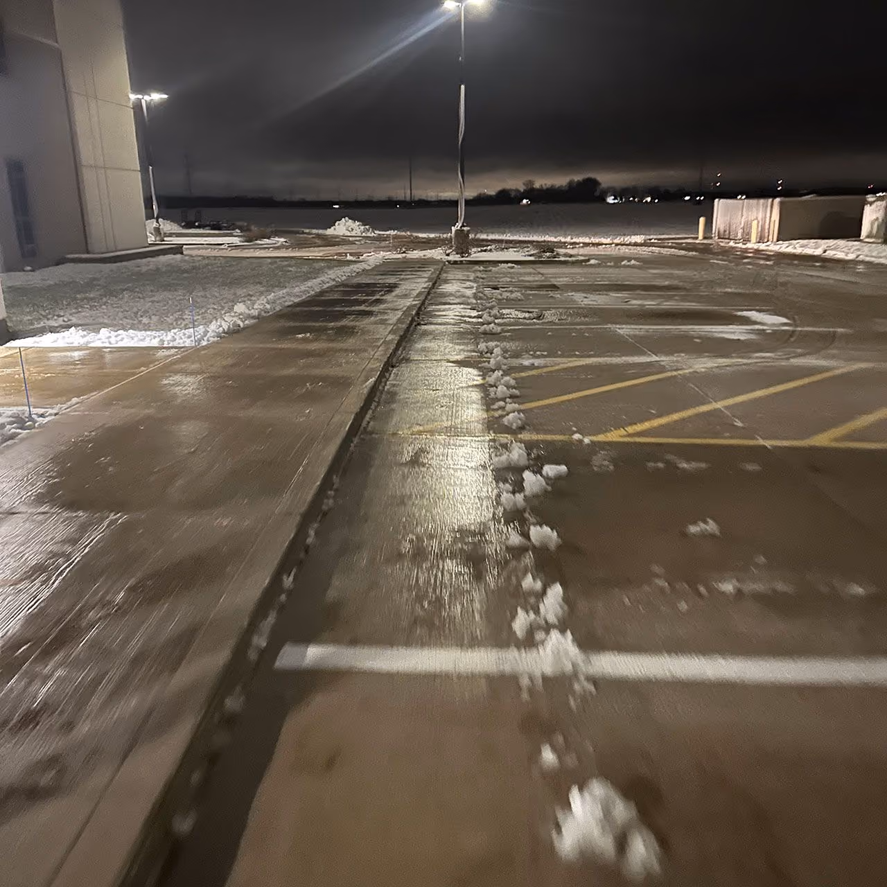 Professional snow removal and ice management near me in Central Illinois