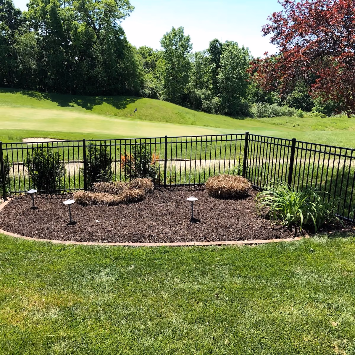 Residential lawn care by Easier Grounds Management in Pekin, Illinois