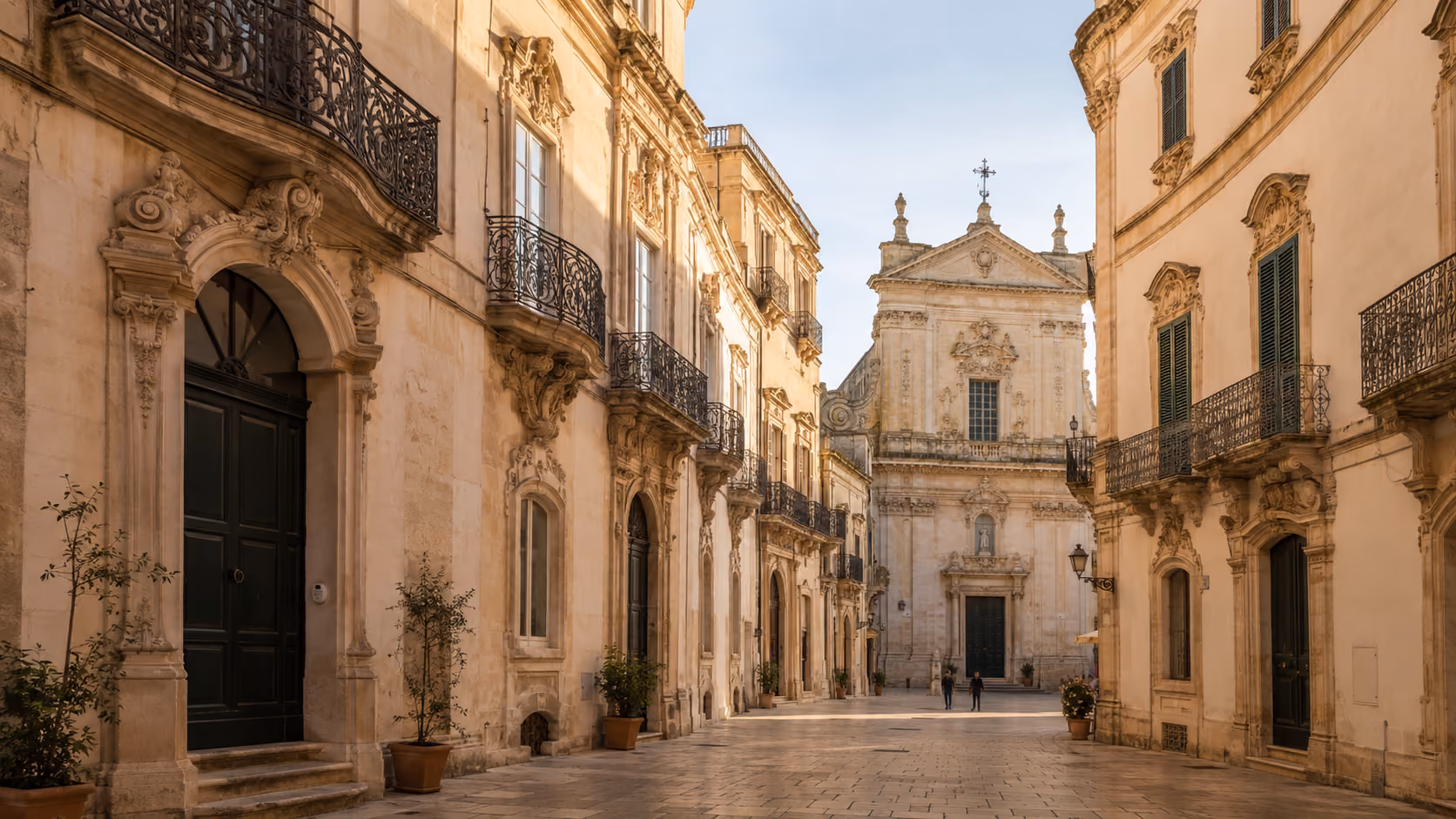 Baroque architecture in the historic centre of Martina Franca, Puglia