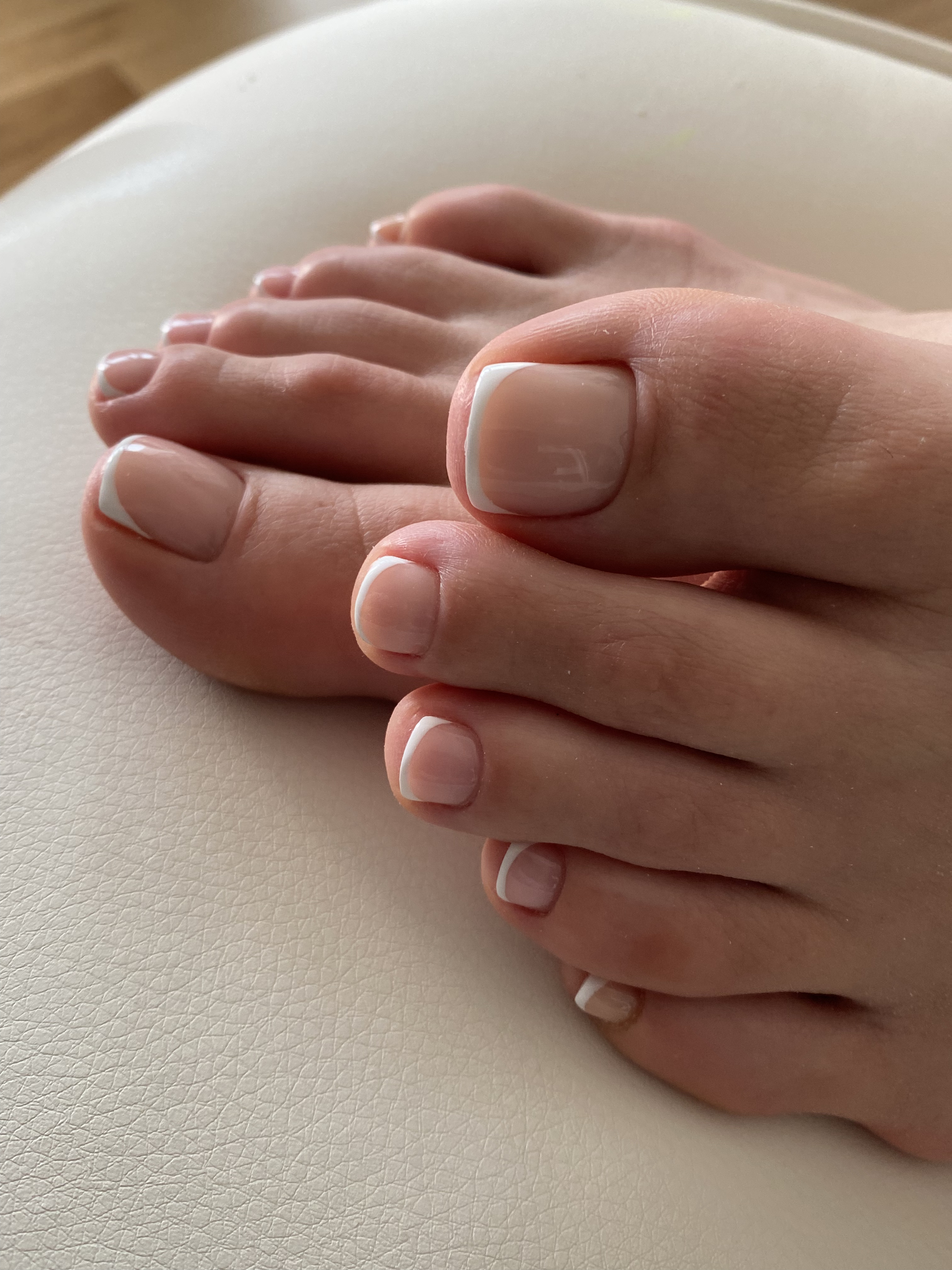 Close-up of well-kept nails