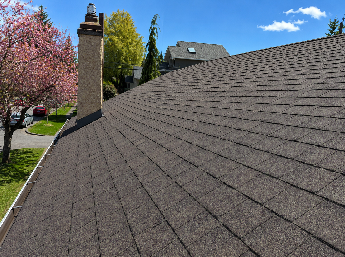 Roof after Skylinq work