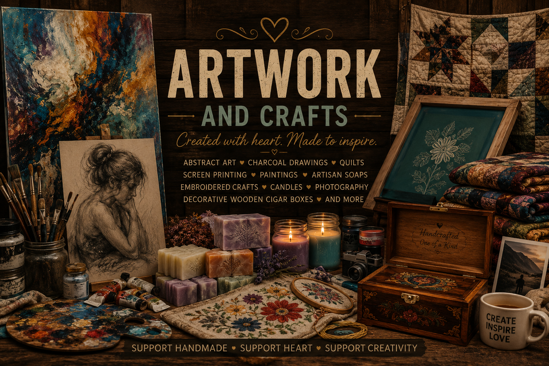 [background image] image of creative workspace (for a game development company)