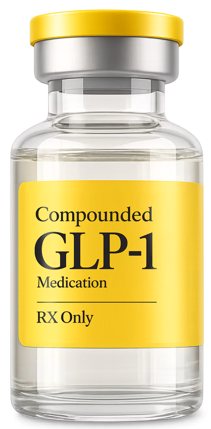 Vial bottle of GLP-1