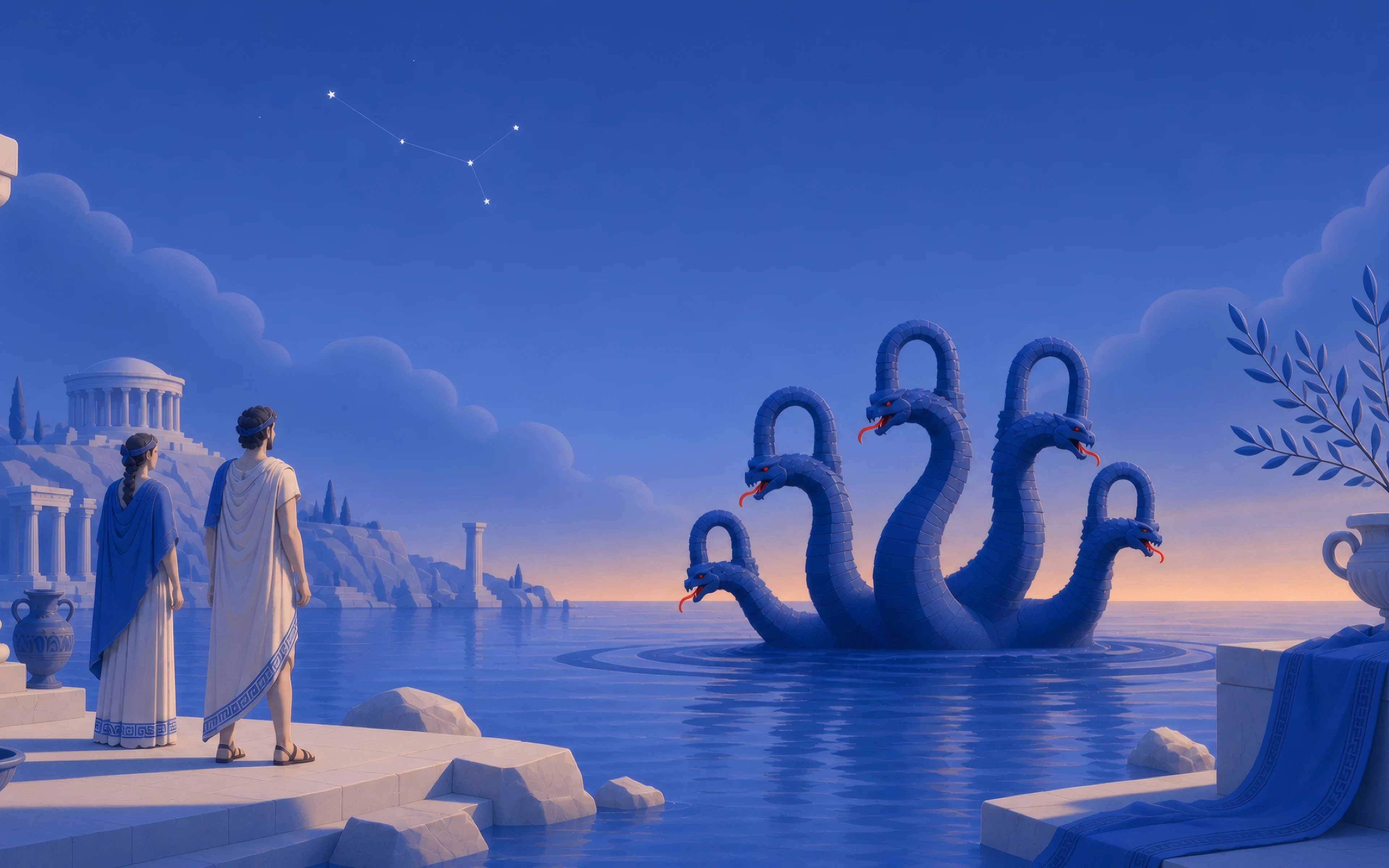 The hydra rises from the harbor, every head a demand