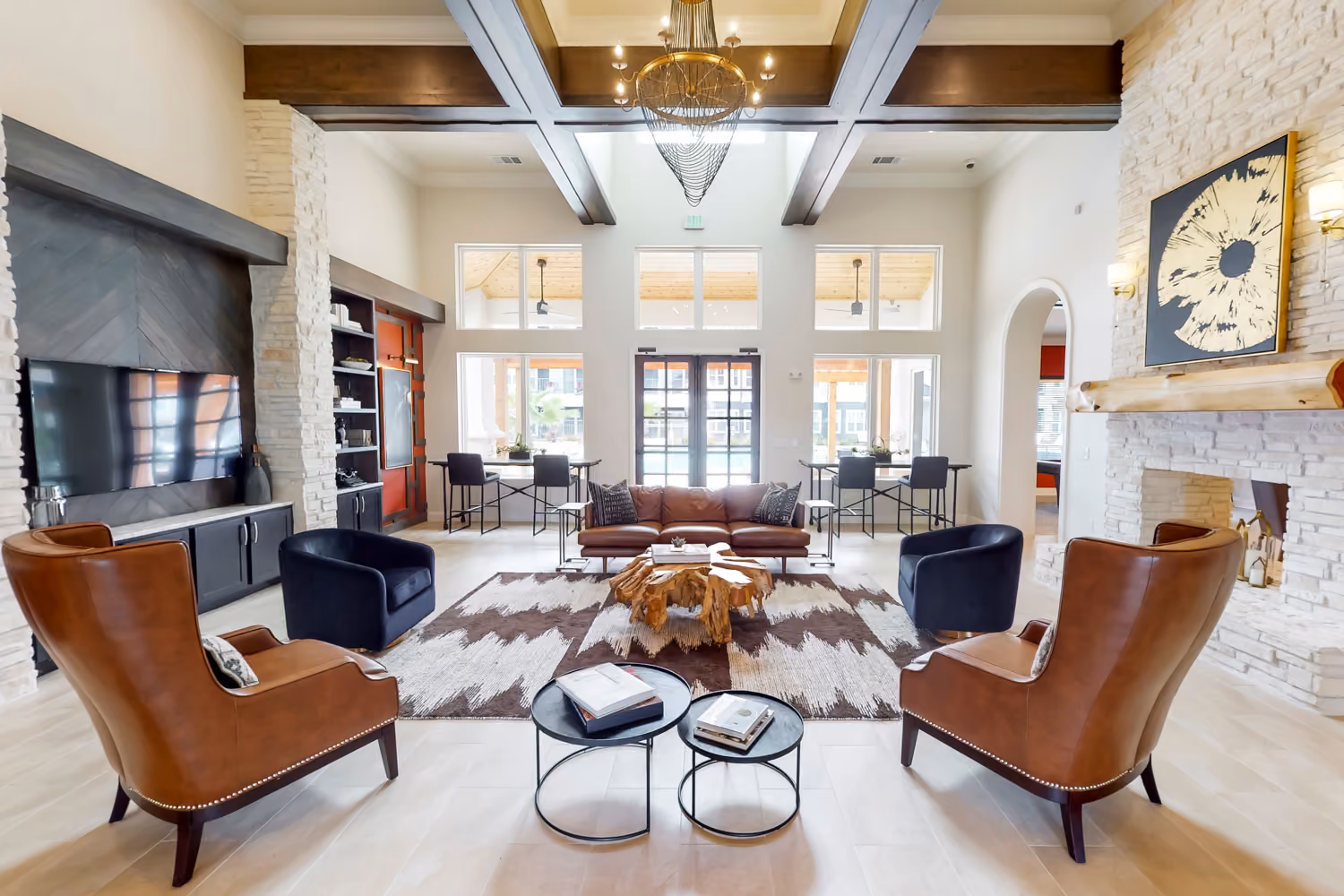 Community Lounge with seating