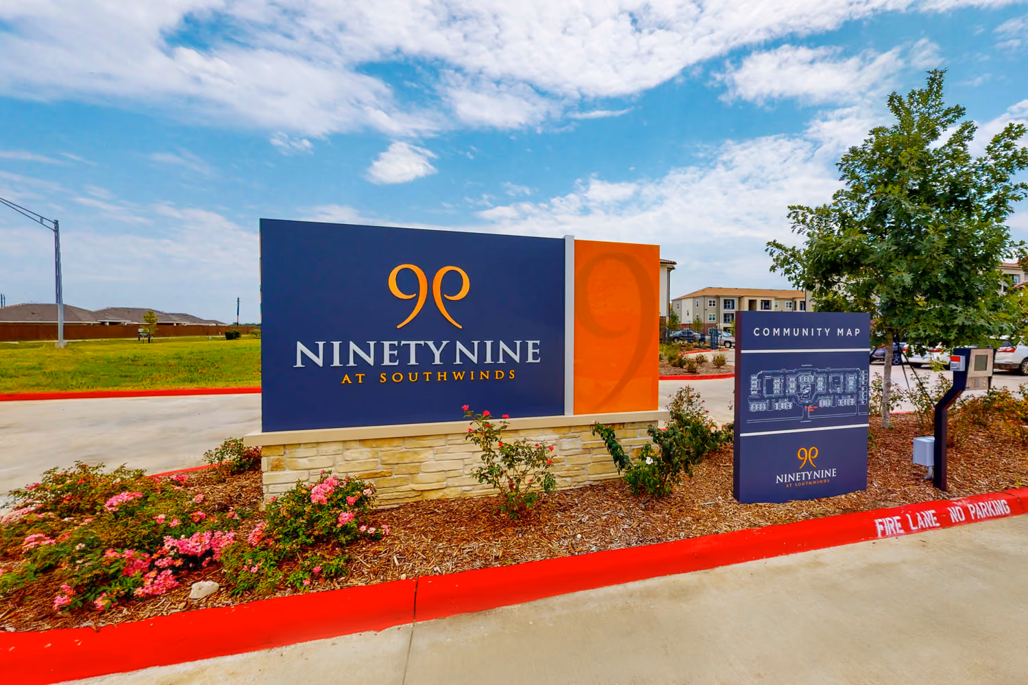 Monument sign