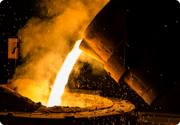 Análise de materiais para siderurgia
