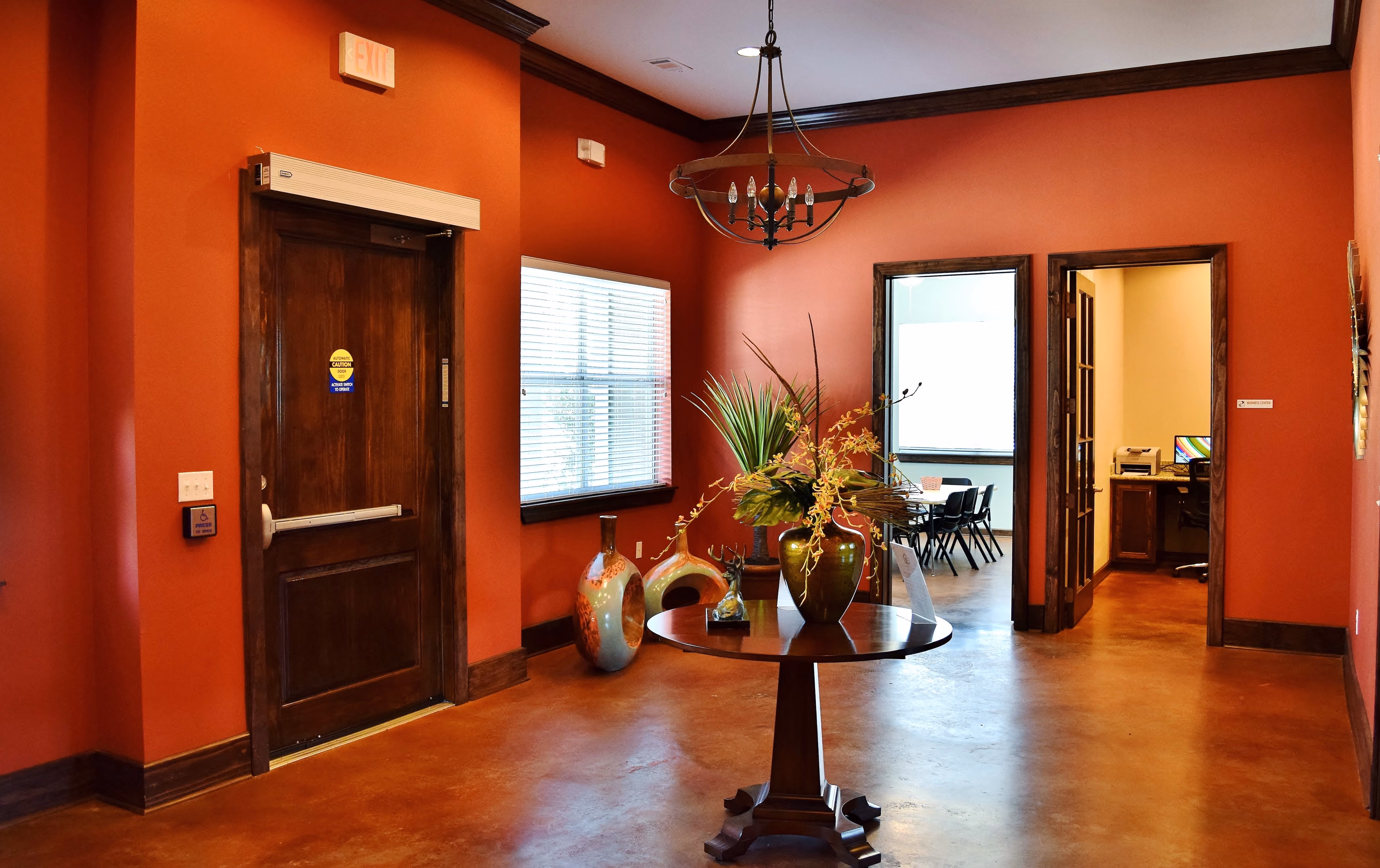 Leasing Office inside entryway