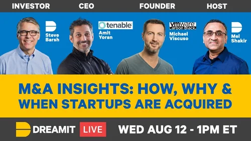 M&A Insights: Amit Yoran-Tenable & Mike Viscuso-Carbon Black. How, Why & When Startups are Acquired