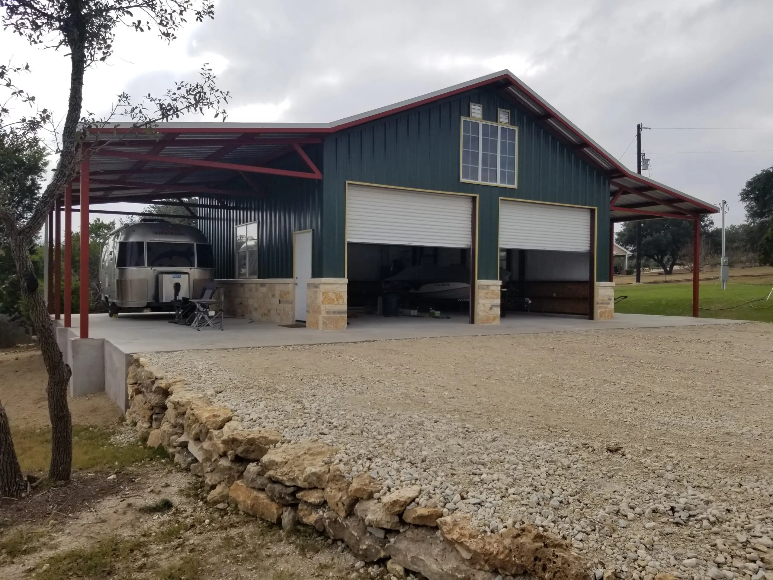 Cielo Springs Steel Rv Garage Shop 20211227_135549-scaled